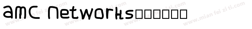 AMC Networks字体转换